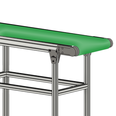87-000-0 MODULAR SOLUTIONS CONVEYOR PART<BR>CONVEYOR LEG SWIVEL PLATE 35 DEGREE